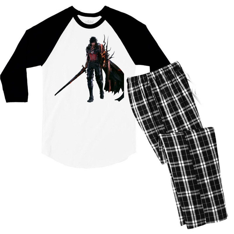 Final Fantasy Xvi Men's 3/4 Sleeve Pajama Set by elmirnaswaa | Artistshot