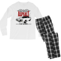 Kicking Asphalt   Super Bee   Light Apparel Men's Long Sleeve Pajama Set | Artistshot