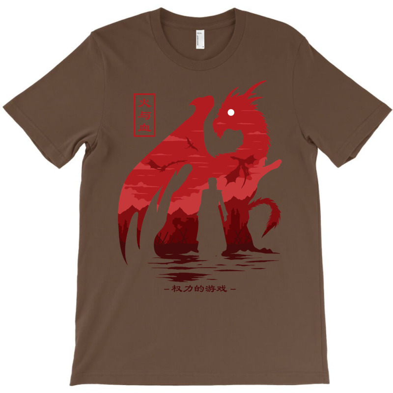 Fire And Blood T-Shirt by elmirnaswaa | Artistshot