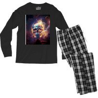 Fire Skull Men's Long Sleeve Pajama Set | Artistshot