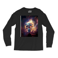 Fire Skull Long Sleeve Shirts | Artistshot