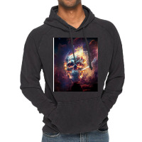 Fire Skull Vintage Hoodie | Artistshot