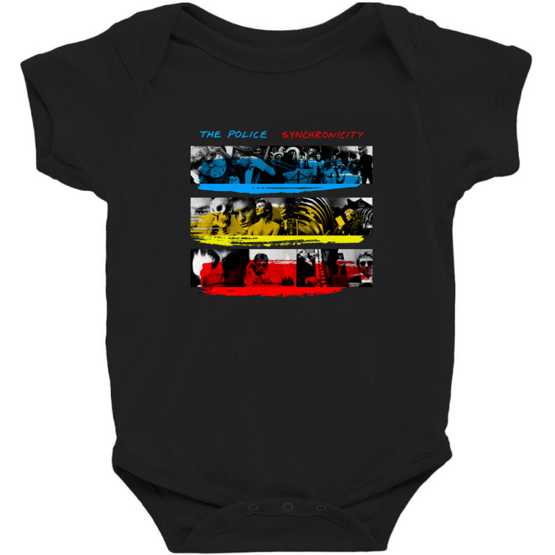 The Police Synchronicity Album Baby Bodysuit by CurtisDaleCochran | Artistshot