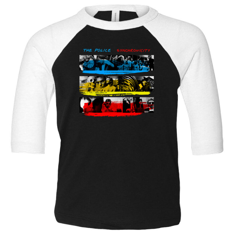 The Police Synchronicity Album Toddler 3/4 Sleeve Tee by CurtisDaleCochran | Artistshot