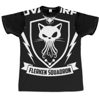 Flerken Squadron (white Print) Graphic T-shirt | Artistshot