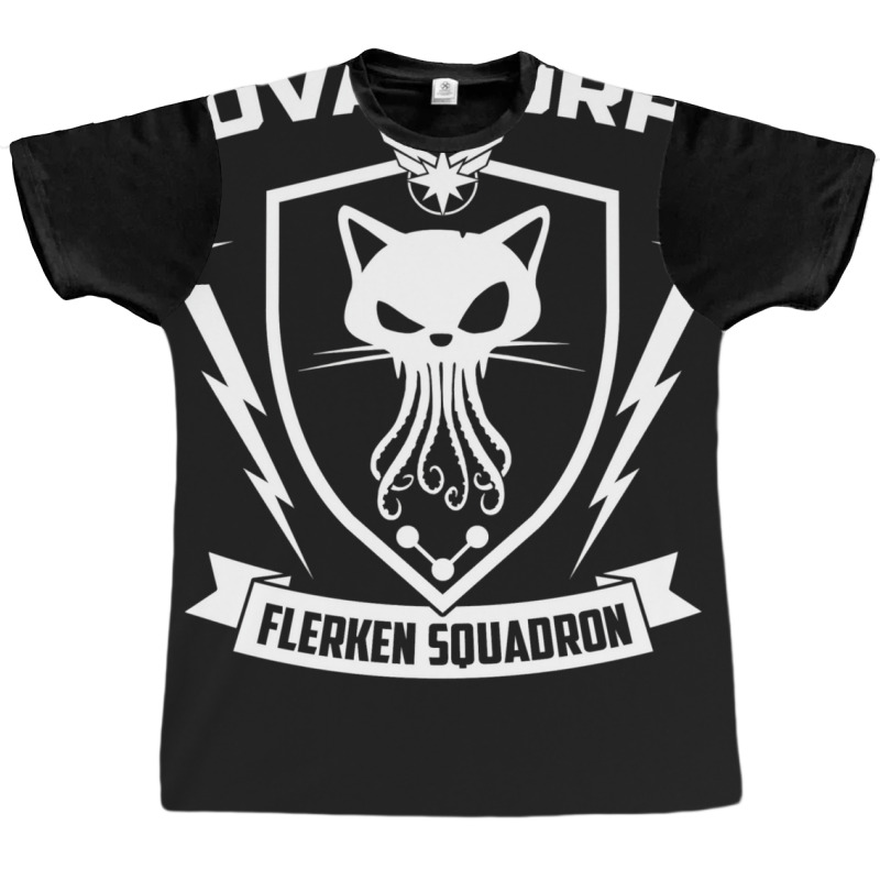 Flerken Squadron (white Print) Graphic T-shirt by elmirnaswaa | Artistshot