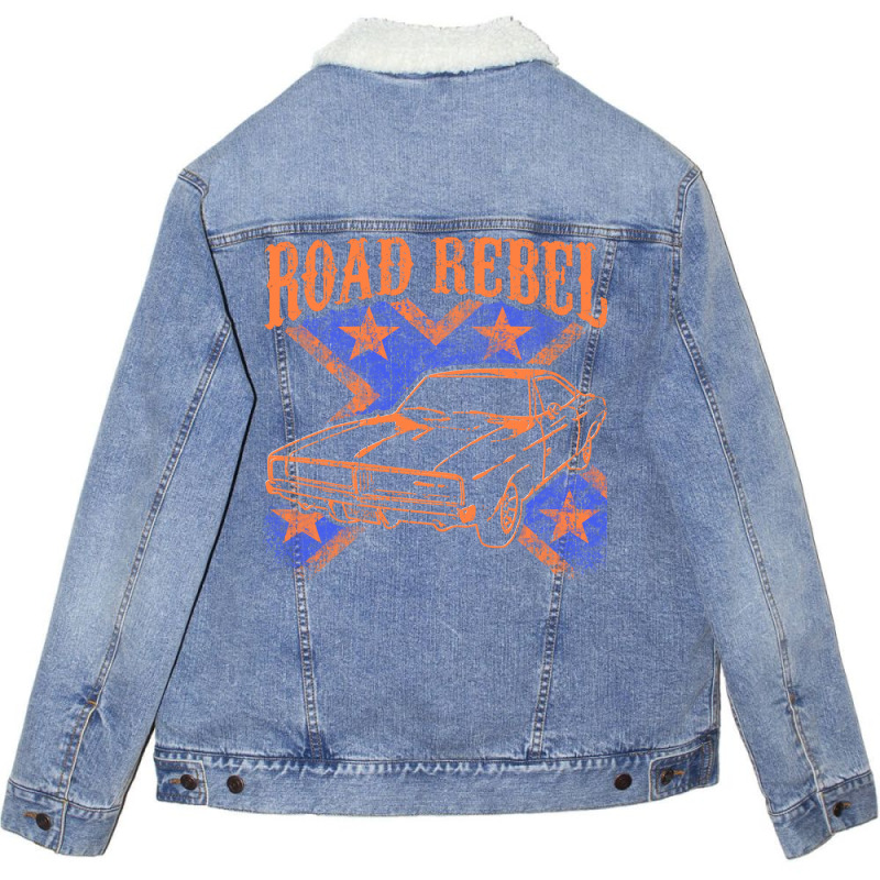 Road Rebel Unisex Sherpa-lined Denim Jacket | Artistshot