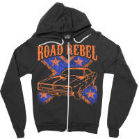 Road Rebel Zipper Hoodie | Artistshot