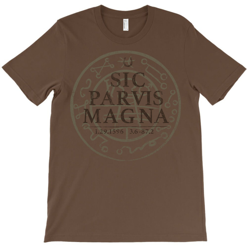 Uncharted Sic Parvis Magna T-shirt | Artistshot