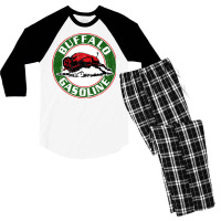 Buffalo Gasoline Men's 3/4 Sleeve Pajama Set | Artistshot