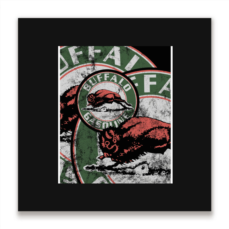 Buffalo Gasoline 2 Metal Print Square | Artistshot