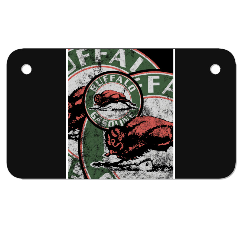 Buffalo Gasoline 2 Motorcycle License Plate | Artistshot