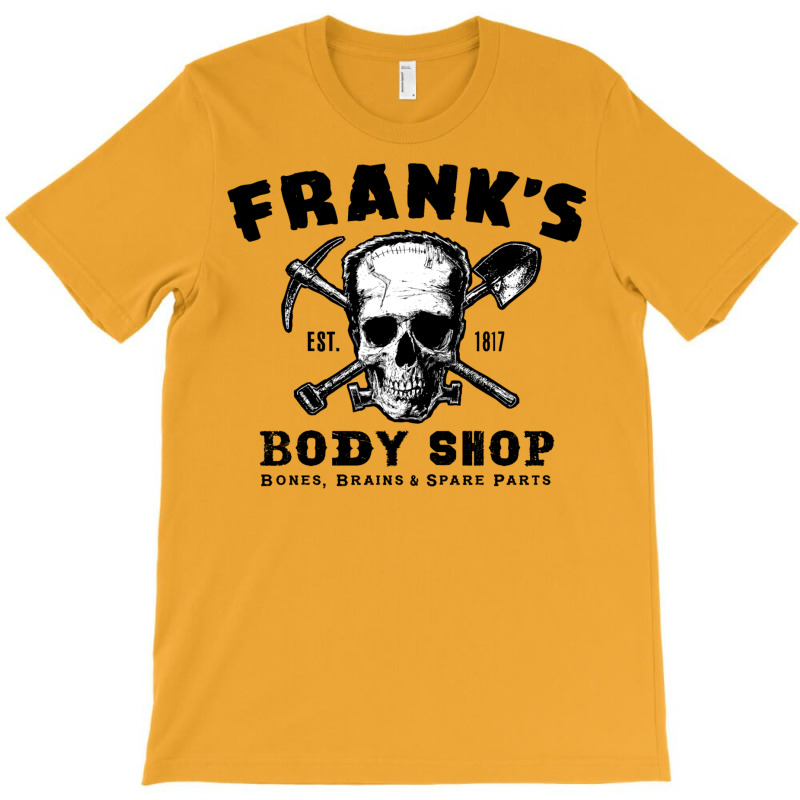 Frank's Body Shop (dark Print) T-Shirt by elmirnaswaa | Artistshot