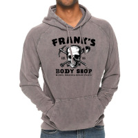 Frank's Body Shop (dark Print) Vintage Hoodie | Artistshot