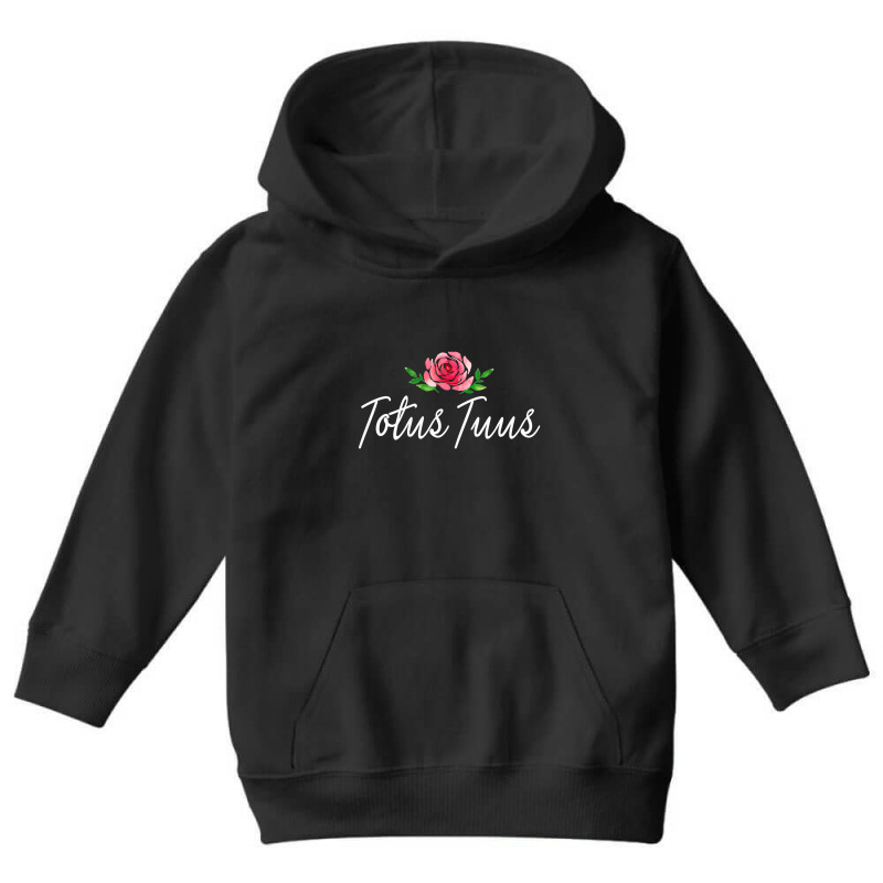 Totus Tuus Consecration Pope St John Paul Ii Latin Youth Hoodie by karynadreck | Artistshot