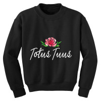 Totus Tuus Consecration Pope St John Paul Ii Latin Youth Sweatshirt | Artistshot