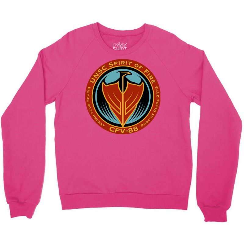 Unsc Spirit Of Fire Crewneck Sweatshirt | Artistshot