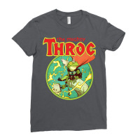 Frog Of Thunder (for Black Shirts) Ladies Fitted T-shirt | Artistshot