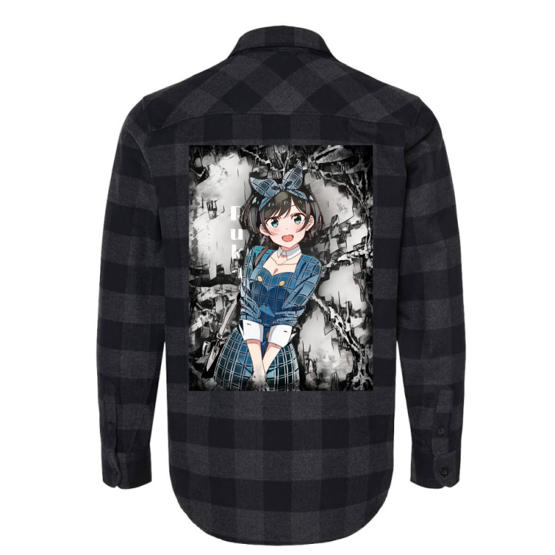 Ruka. Rent A Girlfriend Flannel Shirt | Artistshot