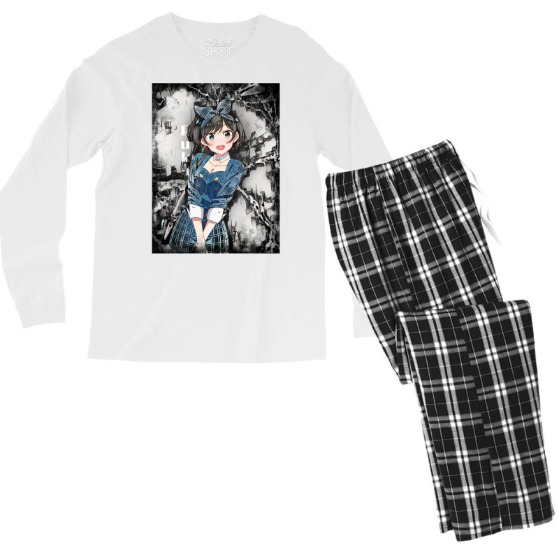 Ruka. Rent A Girlfriend Men's Long Sleeve Pajama Set | Artistshot