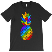 Cute Colorful Pineapple Cartoon Fruit T-shirt | Artistshot