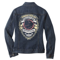 Valentine Detective Agency Ladies Denim Jacket | Artistshot