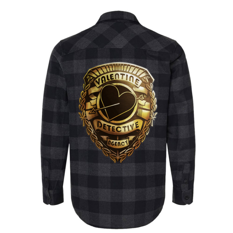 Valentine Detective Agency Gold Flannel Shirt by imnidadianis2 | Artistshot