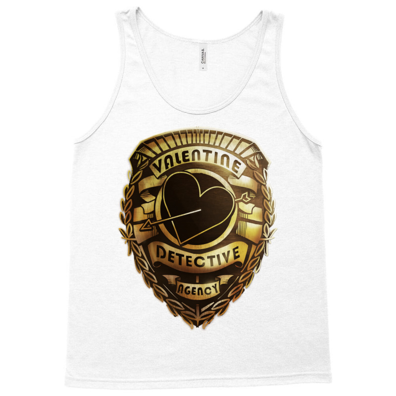 Valentine Detective Agency Gold Tank Top by imnidadianis2 | Artistshot