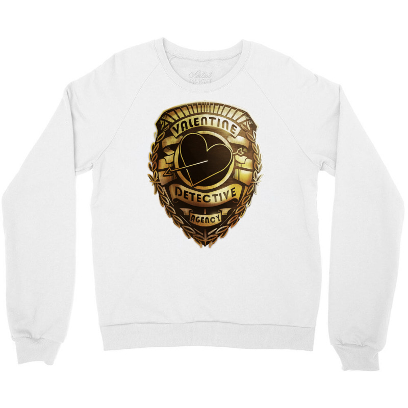 Valentine Detective Agency Gold Crewneck Sweatshirt by imnidadianis2 | Artistshot