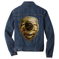 Valentine Detective Agency Gold Men Denim Jacket | Artistshot