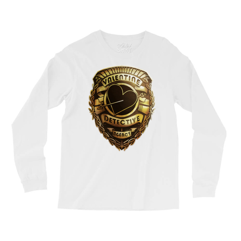 Valentine Detective Agency Gold Long Sleeve Shirts by imnidadianis2 | Artistshot