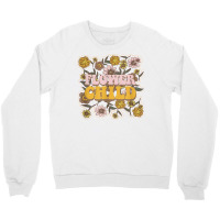 Stay Wild Flower Child Hippie Daisy Wiccan Science Crewneck Sweatshirt | Artistshot