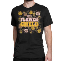 Stay Wild Flower Child Hippie Daisy Wiccan Science Classic T-shirt | Artistshot