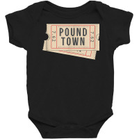 Ticket To Pound Town 7.62 Caliber Morale Tactical Baby Bodysuit | Artistshot