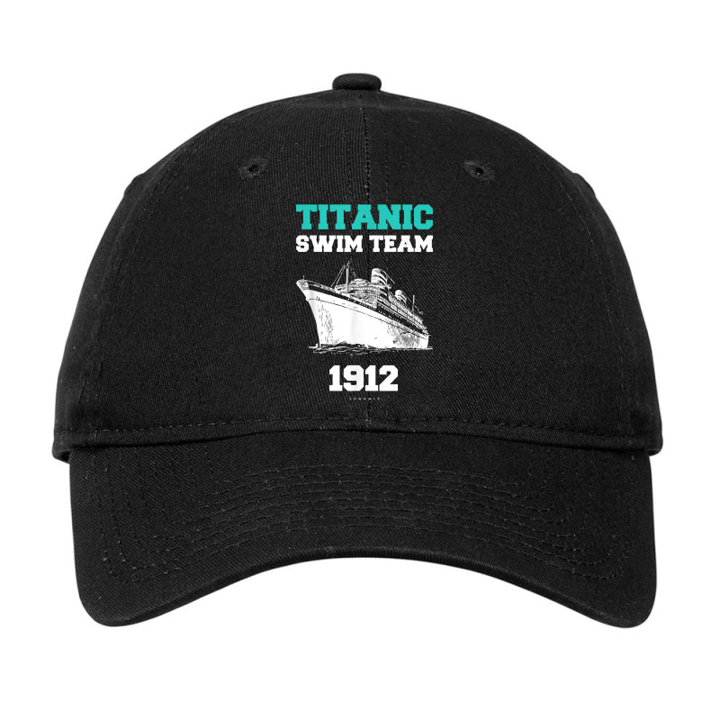 Titanic 1912 Swim Team, Funny Retro Cruise T Shirt Adjustable Cap | Artistshot