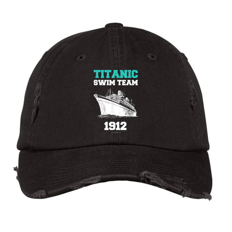 Titanic 1912 Swim Team, Funny Retro Cruise T Shirt Vintage Cap | Artistshot