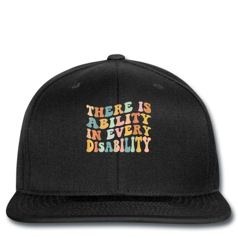 There Is Ability In Every Disability Awareness Spe Printed hat by refahnes | Artistshot