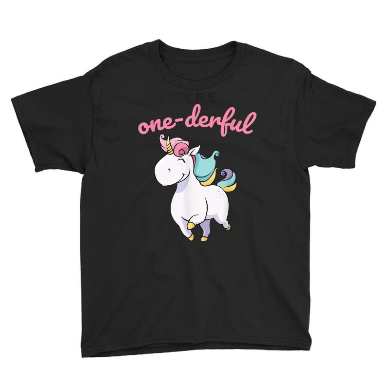 Type Onederful Shirt Type 1 Diabetes Awareness Uni Youth Tee by ewubea | Artistshot