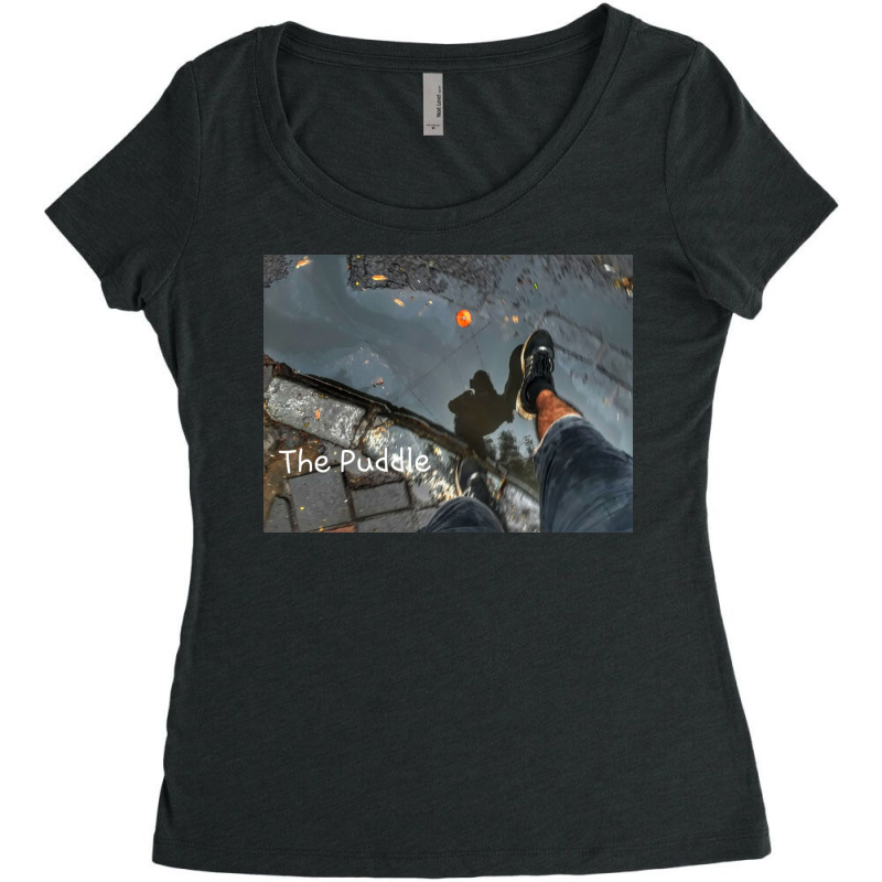 The Puddle Women's Triblend Scoop T-shirt by Hiraved | Artistshot