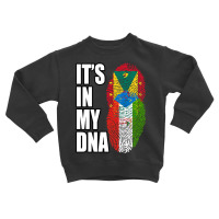 Limited Edition Grenadian And Equatorial Grenadian Toddler Sweatshirt | Artistshot