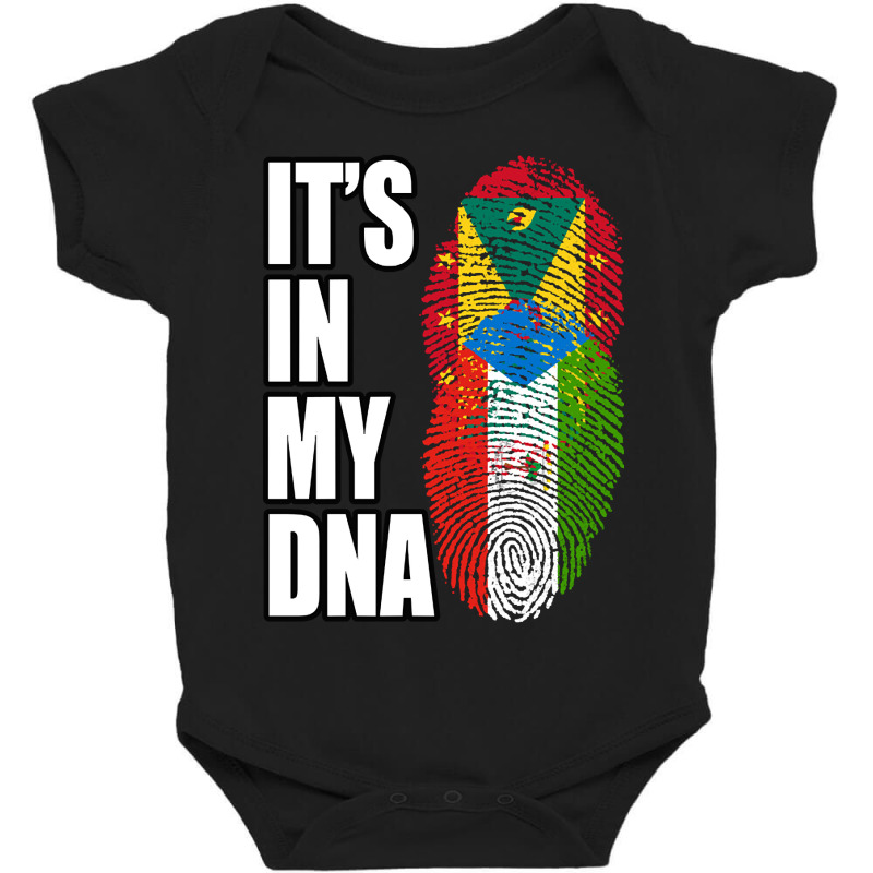 Limited Edition Grenadian And Equatorial Grenadian Baby Bodysuit by rebeccacameron | Artistshot