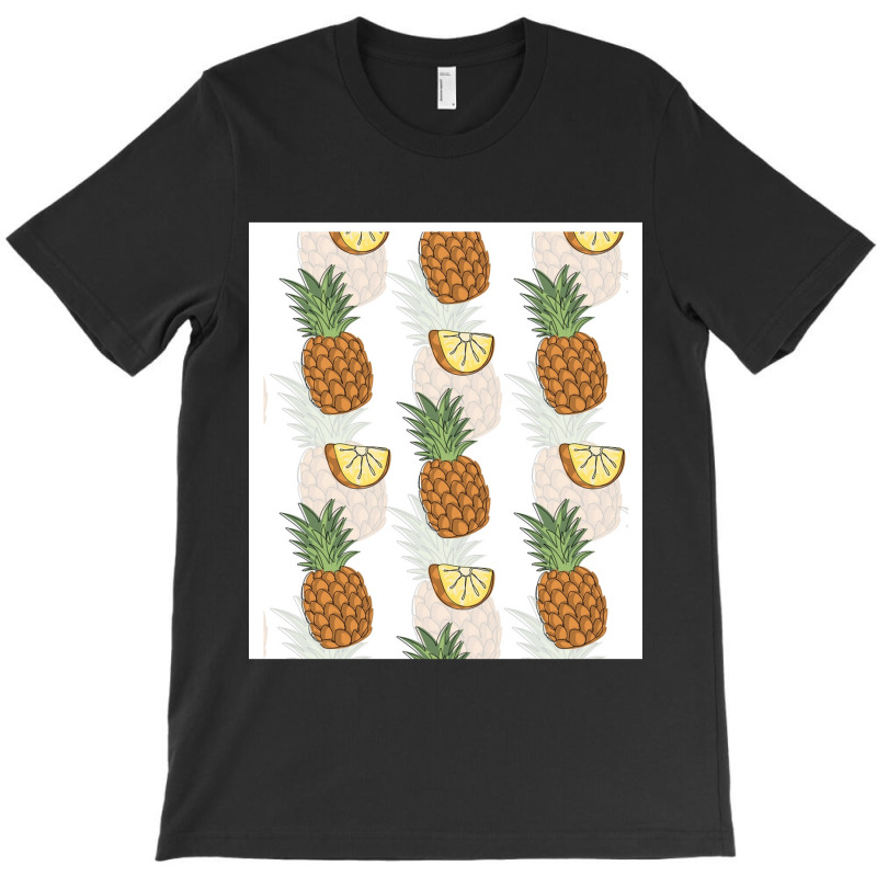 Pineapples In Hawaii  Pineapple At Sea Summer  Pin T-shirt | Artistshot