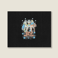 Wonder Woman Supergirl Batgirl Girls Do It Better Landscape Canvas Print | Artistshot