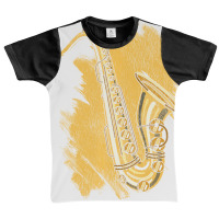 Jazz Musician Gift Musical Instrument Saxophone Pu Graphic Youth T-shirt | Artistshot