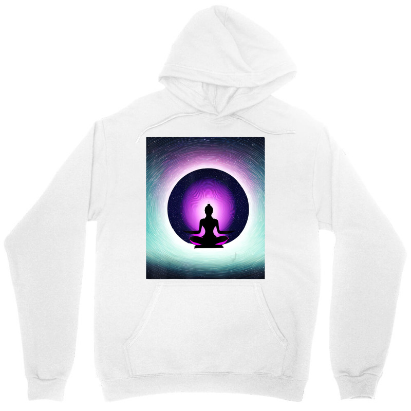 Yoga Girl Female Sun Salutation Meditation Chakra Unisex Hoodie by heffopance | Artistshot