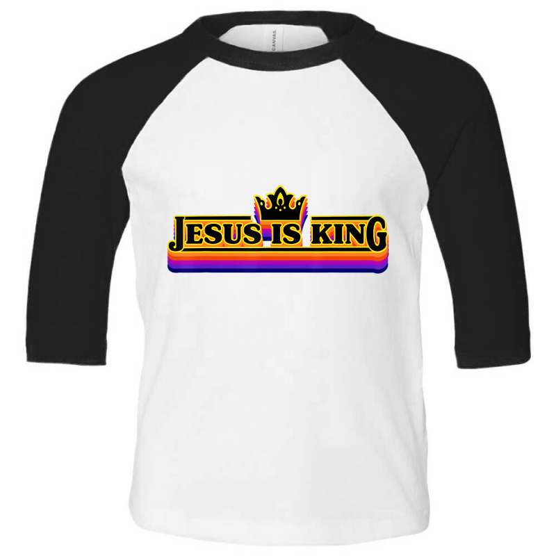 Jesus Way Maker Promise Keeper Miracle Worker Jesu Toddler 3/4 Sleeve Tee | Artistshot