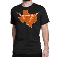 Texas Texan Map American Bull United States T Shir Classic T-shirt | Artistshot