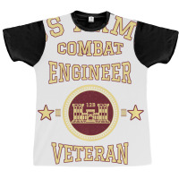 Us Army Combat Engineer Army Corps Of Engineers Gi Graphic T-shirt | Artistshot