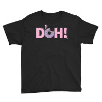 The Simpsons Homer D'oh Donut Premium T Shirt Youth Tee | Artistshot