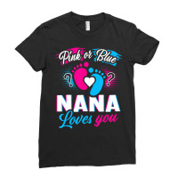 Gender Reveal He Or She Godmother To Bee Pink Or B Ladies Fitted T-shirt | Artistshot